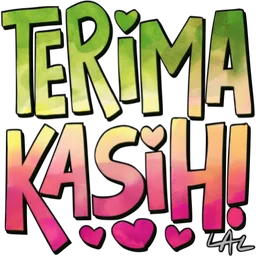 terima kasih, thank you, teks, hati
