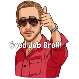 thumbs up, syabas, good job, well done, bro