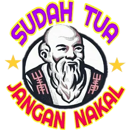 lucu, sindir, sudah tua, jangan nakal, orang tua