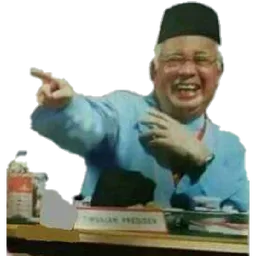 ketawa, gelak, politik, tunjuk