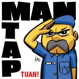 mantap, hormat, salute, polis, tuan