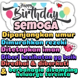 doa, birthday, happy birthday, selamat hari jadi, ucapan