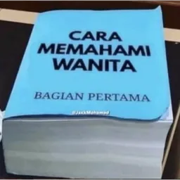 lawak, perempuan, wanita, buku tebal, cara memahami